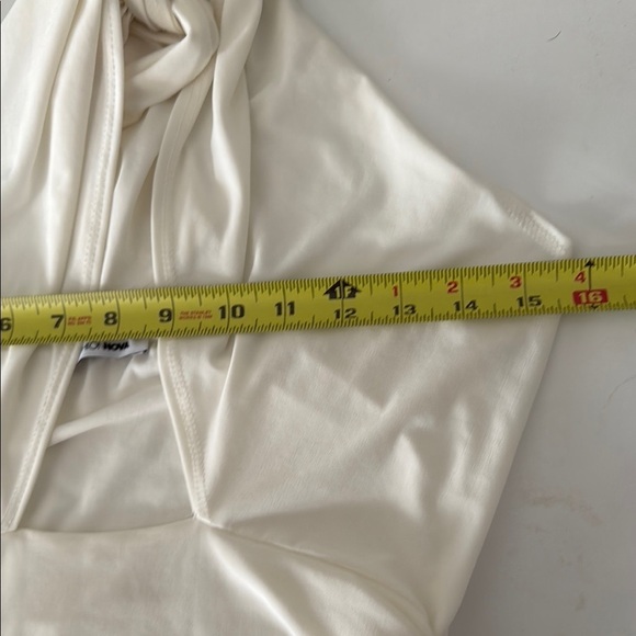 Fashion Nova Cream Top and Tan Faux Suede Mini Pencil Skirt #420 - Picture 11 of 11